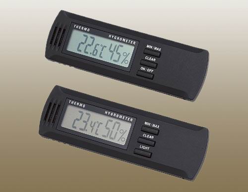 GERMANUS Digital Hygrometer Q1 silber